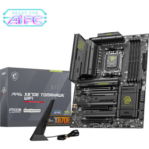 微星(MSI)主板CPU套装X870E TOMAHAWK WIFI战斧导弹+AMD 9900X3D 板U套装