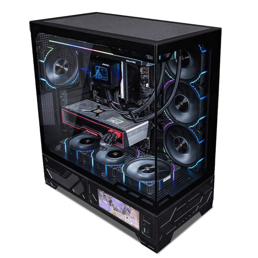 GIGABYTE 14th generation Core i9 14900KF/RTX5080/5090D independent display design AI modeling rendering live broadcast Black Myth game e-sports desktop assembly computer host DIY with six i9 14900KF丨RTX5080