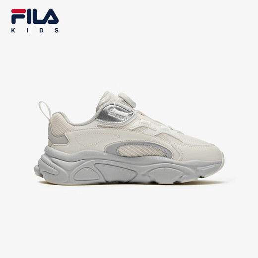 Fila Fila children's shoes Mars shoes children's retro running shoes 2025 spring new men's and women's middle and large children's running shoes 0-FWL 39 inner length 24.5cm