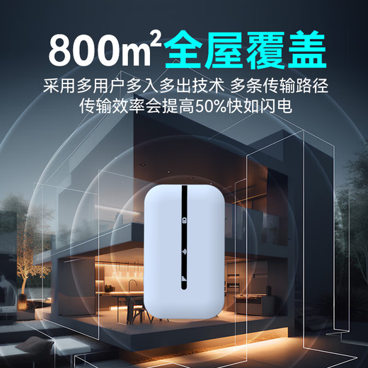 Feiyang portable wifi6 mobile wireless mobile wifl network 2025 new 4g three-network unlimited pure traffic card-free unlimited speed portable router universal all Netcom Supreme Edition-free experience traffic