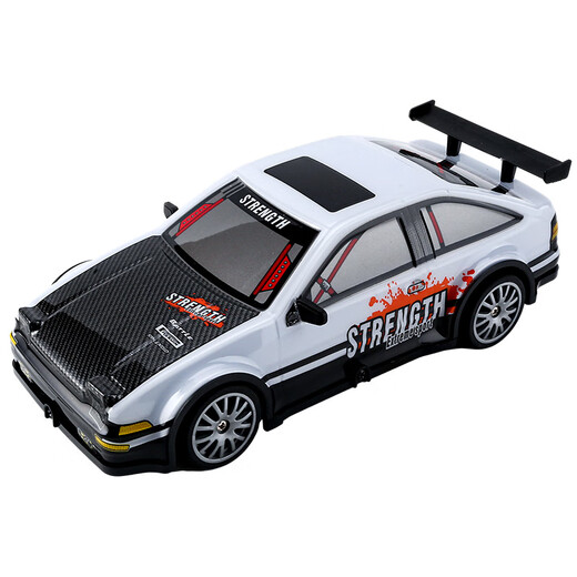 Yunya drift car remote control car adult rc racing children's toy mini car four-wheel drive remote control car boys non-building blocks 20cm translucent AE86 basic drift color box Internet celebrity New Year's hot children's birthday gift box