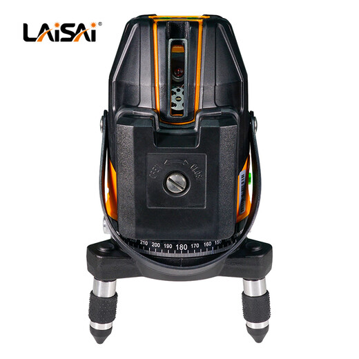 Láser Láser Luz verde Nivel de luz de 5 alambres con láser infrarrojo láser LSG686SPD Instrumento de marcado Medidor de nivel de alta precisión [Cursor verde estándar + trípode] LSG686SPD