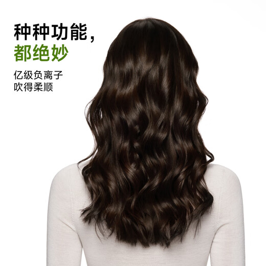 Laifen Mini household high-speed hair dryer, compact and portable, negative ion low-noise student quick-drying hair dryer, birthday gift, matcha green