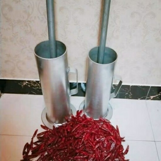 Shantou Lincun Extra Large Commercial Chili Pounding Medicine Jar Mortar and Mortar Household Traditional Chinese Medicine Garlic Pounding Bowl Panax Notoginseng Pounding Jar Diameter 11.4 cm Barrel height 50 cm