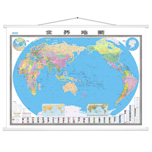Version phare mise à niveau HD, carte murale extra large, couverture rigide haut de gamme, avec poteau d'environ 1,6 mètres * 1,2 mètres, spécifications par défaut