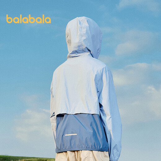 Balabala children's sun protection clothing for boys and girls 2025 summer baby parent-child skin clothing light and cool 208225105203