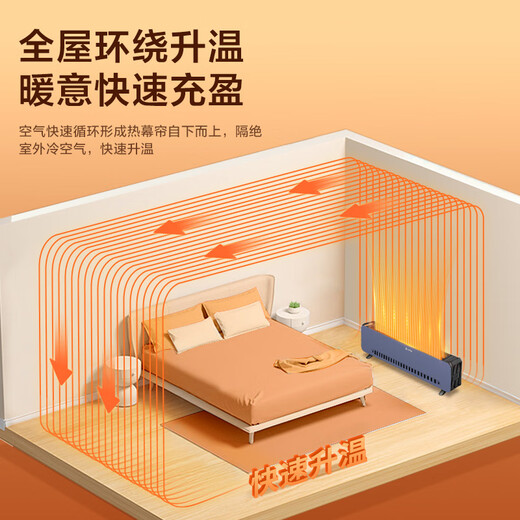 GREE Gold List Product Graphene Heater Household Electric Heater Rapid Heat Electric Radiator IPX4 Waterproof Heating Bathroom Clothes Drying Heater NJF-X9020