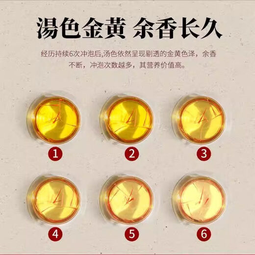 
Saffron Fat Donglai Selects Tibet's Extra-Class Authentic Official Flagship Store What are the effects of saffron gift boxes [Special] 1 bottle of saffron [Trial]