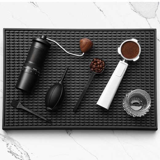 CLITON bar mat drain mat coffee coaster rubber water filter non-slip rubber mat desktop bartending table mat water-proof mat