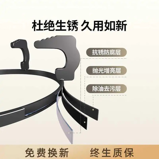 Bangdao gas stove bracket gas stove stove stove base bracket non-slip embedded accessories liquefied gas universal five-claw style 195mm non-slip and rust-resistant high temperature resistance