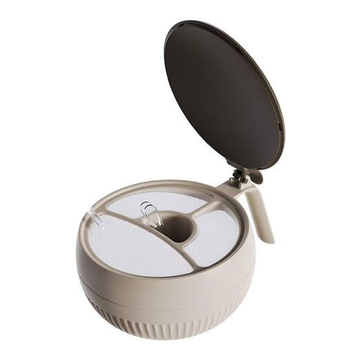 Beijing salt shaker seasoning jar seasoning box household kitchen salt sugar MSG multi-grid storage integrated pepper seasoning seasoning bottle