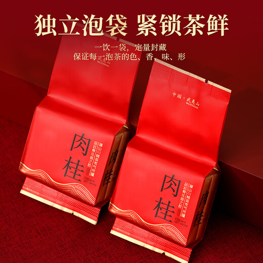 茶满纪乌龙茶福建武夷岩茶肉桂250g中火茶叶礼盒装中秋教师节送礼长辈自