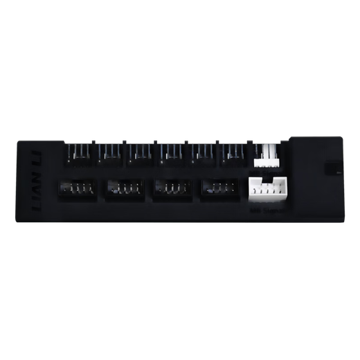 刃界联力LIANLI 1000W白金全模组电源 PCIe 5.1适配40/50系显卡智能启停ATX 3.1日系电容 SX1000P黑+集线器