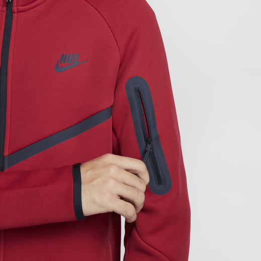耐克（NIKE）WINDRUNNER风行者系列男子连帽衫春季卫衣针织HV0950 687健身红/黑 XS