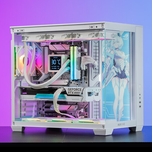 ASUS 24-month interest-free Fubuki Family Bucket i7 14700KF/14600KF no graphics card host optional 5070Ti 5080 e-sports gaming desktop computer assembly machine four i7 14700KF丨32G丨1TB丨No card Discount to purchase additional graphics cards