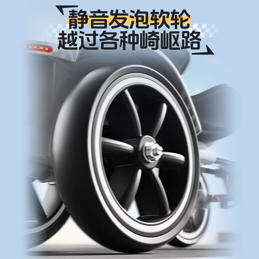 Magmeng folding children's kart four-wheeled, no installation required, can seat 6-12 years old, portable remote control toy electric car, no installation required, extended body + dual batteries + remote control, children's birthday gift