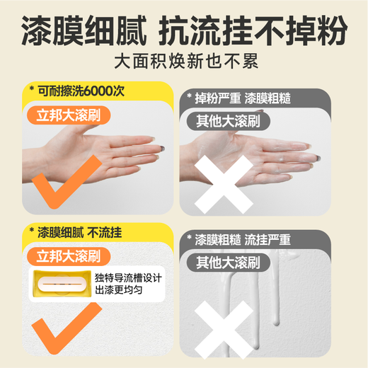 Nippon Paint wall repair paste roller paint decontamination artifact renovation cleaning wall repair interior wall latex paint 500g