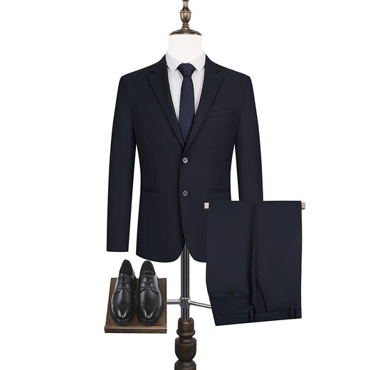 Qipai Wool Suit Suit Men's Spring and Autumn Business Formal Wear including Wool Suit Jacket