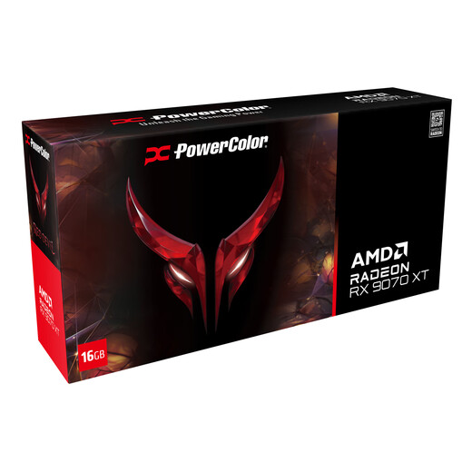 AMD RADEON RX 9070XT Red Devils 16GB E-Sports Game Independent Graphics Desktop High-Performance Independent Display Artificial Intelligence New OC Overclocking