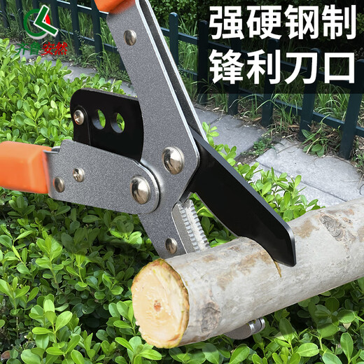 Qilu Anran powerful thick branch shears gardening shears garden labor-saving shears fruit tree pruning shears pruning branches powerful shears telescopic bend