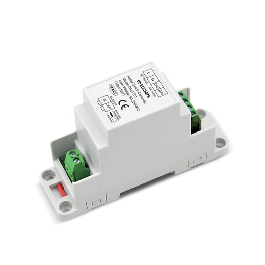 Euches/Ltech DALI relay/switch breaker 10A/3.6A/220V single-circuit switch controller Ltech DR (zero fire in, zero fire out)