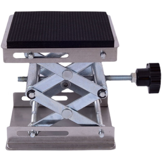 CLCEY kitchen garbage disposer shock-absorbing bracket support frame lifting table kitchen waste machine bracket load-bearing base thickened aluminum single layer 10*10 adjustable height