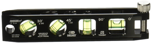 Johnson Level & Tool Nivel de torpedo de aleación magnética de 6 pulgadas