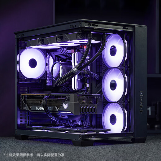 ASUS ROG family bucket RTX5090D graphics card/5080 host AMD Ryzen 9950X3D/R7 9800X3D game design desktop computer host complete machine DIY assembly machine with two R7 9800X3D+RTX5080 agent