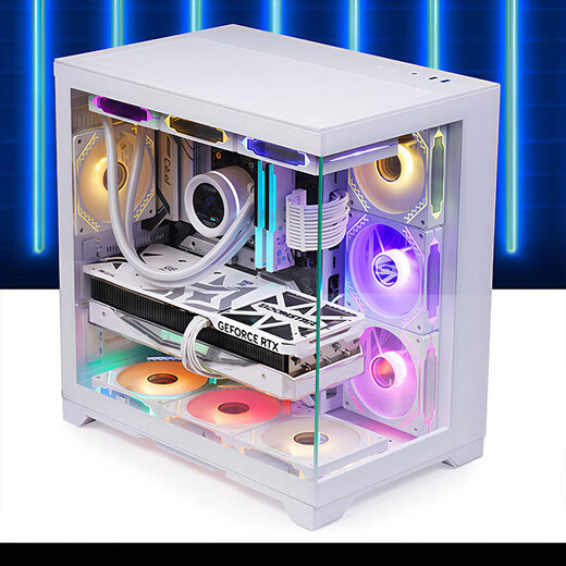 AMD Ryzen R7 9800X3D 7800X3D host/RTX5070/5070Ti/5060Ti host 9600X game assembly computer desktop DIY assembly machine family bucket R7 9700X+RTX5070丨Nine
