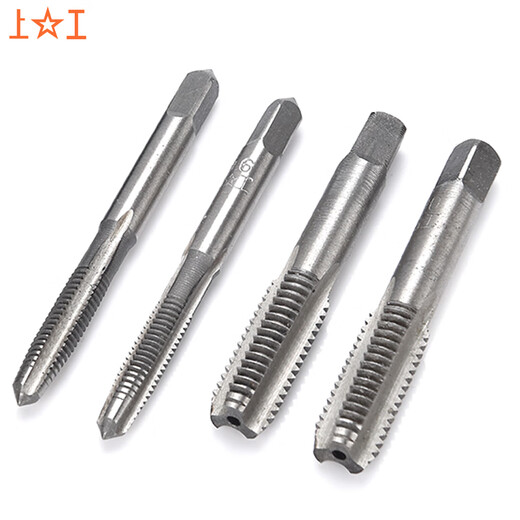 5 pairs of manual taps M4 for tapping carbon steel GCr15 thread manual taps