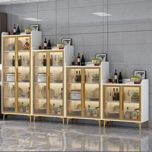 Boyi aparador moderno minimalista armario sala de estar pared gabinete de vino hogar multifuncional gabinete de té cocina gabinete de almacenamiento lateral gris dos capas longitud 60 * ancho 35 * alto 90 cm