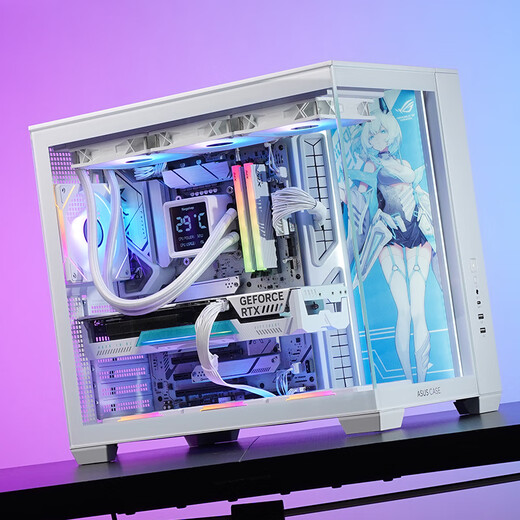 ASUS 24-month interest-free Fubuki Family Bucket i7 14700KF/14600KF no graphics card host optional 5070Ti 5080 e-sports gaming desktop computer assembly machine four i7 14700KF丨32G丨1TB丨No card Discount to purchase additional graphics cards