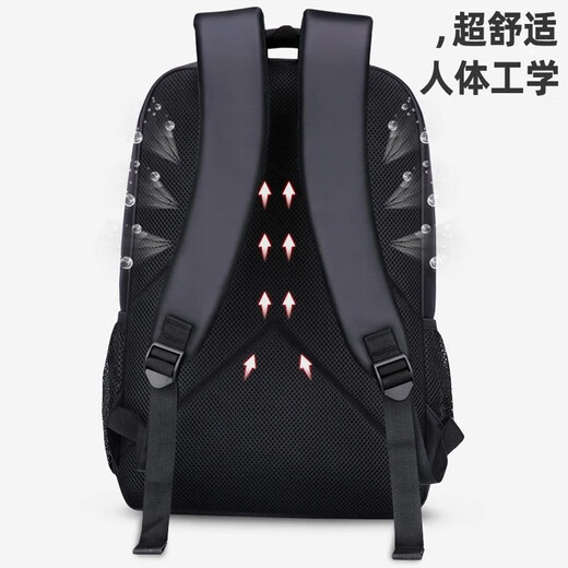 SEPTWOLVES Backpack for men's business and leisure travel business trip computer backpack large capacity high school junior high school college school school bag female A three-layer enlarged version