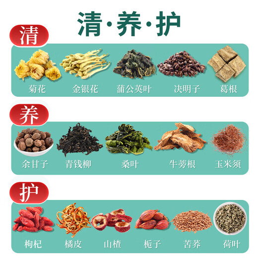 Sanjiang Tea, Green Money Willow Corn Shave Mulberry Leaf Tea, Sanjiang Tea, Han Fang, Sanjiang Tea, Health Tea, Cassia seeds, Hawthorn, 60 bags*8g, Super Value Pack + Insulation Cup