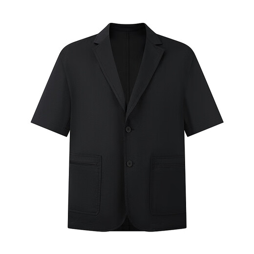 Qipai short-sleeved suit men's suit summer fashion casual versatile men's suit two-piece suit