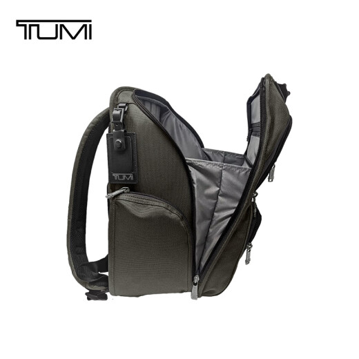 Tuming (TUMI) GEN 4.3 Men's Backpack Business Large Capacity Ballistic Nylon Computer Bag 026303173WLO Olive Color