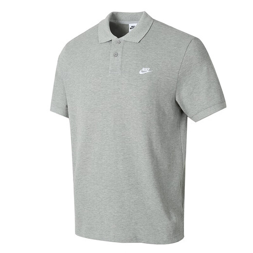Nike (Nike) Herrenkleidung 2025 Sommer New Sportswear Running Fitness Training Anzug komfortable atmungsaktive Polo Kurzärärmelte Fashion T-Shirt FN3895-063 L