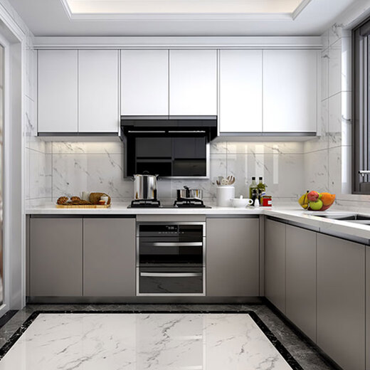 Gold Medal Kitchen Cabinet Integrated Kitchen Cabinet Stove Integrated Quartz Stone Countertop Cupboard Cabinet Kitchen Furniture Decoration Customized Prepayment