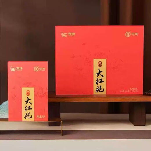 海堤大红袍【密封防潮】2024年中茶精品AT679 礼盒装200g 特级茶 200克/礼盒装
