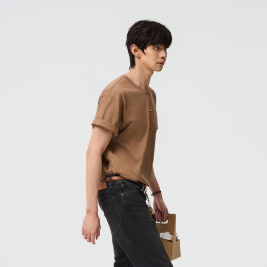 Levi's【商场同款】李维斯男士LOGO刺绣休闲圆领短袖T恤A9226