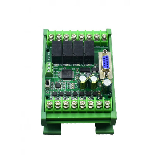 Domestic plc industrial control board programming controller fx2n-10/14/20/24/30/mr/mt with 485 analog quantity g with 485 base FX2N-20MT