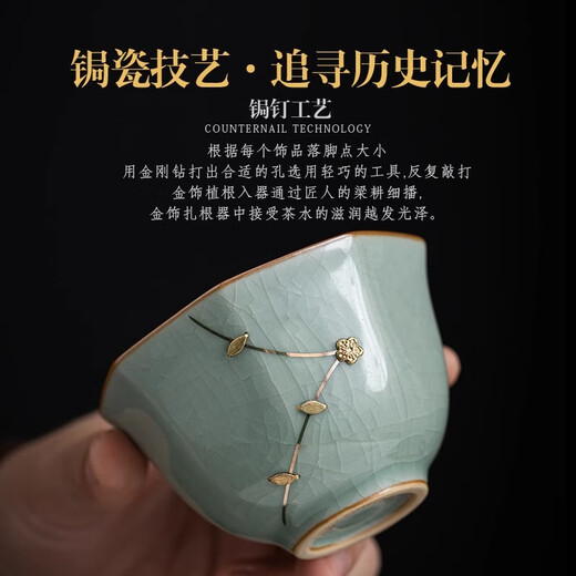 BOSSY Forbidden City cultural and creative style national trend Bafanglaicai tea pet ornaments home office Feng Shui decoration housewarming business gifts Bafanglaicai-successful career-yellow gift box