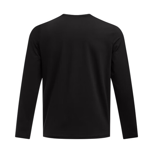 Under Armor (UNDERARMOUR) Spring and Summer Project Rock Johnson Men's Sports and Leisure Long-Sleeved T-Shirt 1386871 Black 001 XL
