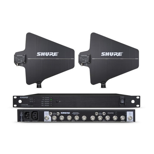 Shure UA845/844 Antenna Amplifier Outdoor Wireless Microphone Receive Signal Power Intensifier UA844 (4-channel)