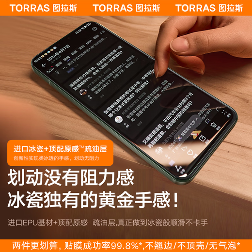 Turas ice porcelain film, hot-selling 1 million+丨99% positive review rate, suitable for Xiaomi 15pro/ultra mobile phone film, 15spro anti-fingerprint, no black edges, smooth anti-fingerprint protective film for 15Pro/Ultra/SPro, universal丨No. 1 in sales, single piece hardcover, second one at half price+free film artifact+