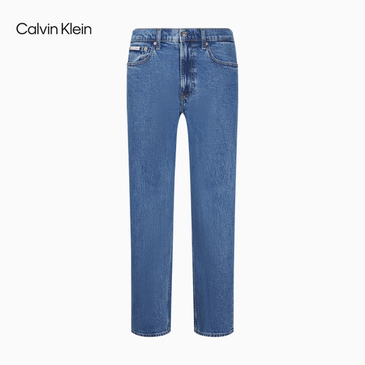 
Calvin KleinJeans [Replica 90 Series] 25 Spring and Summer Men and Women Same Model ck Retro Straight Jeans 4RB701G U1W-Denim Light Blue 32
