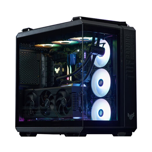 ASUS ROG 24-issue interest-free TUF family barrel AMD 9800X3D/no card/5070TI/5080 ammunition depot 870AYW/Fuxue assembled computer host DIY complete machine configuration thirteen 9800X3D+5080 TUF family barrel