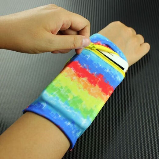 Wrist bag for Yuan clan mobile phone, thin wrist mobile phone bag, comfortable and breathable arm wrist bag, running arm bag, sports hand K15 weight 80 to 130 Jin Jin equals 0.5 kg. S size recommended