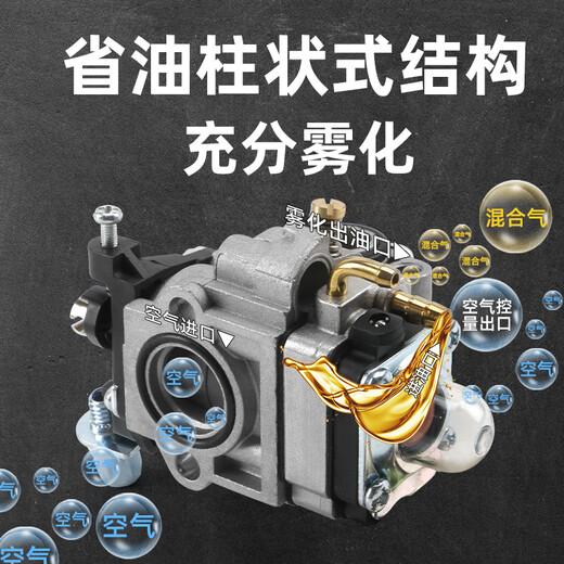 CPAI lawn mower carburetor two-stroke four-stroke 40-5/139 brush cutter lawnmower hedge trimmer 32 general accessories 40-5 lawn mower carburetor free 5 oil bubbles no Specifications