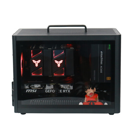 AMD R5 5600/RX7650GRE/6500XT mini host ITX complete portable DIY computer assembly machine desktop mini office desktop AI PC computer configuration four | R5 5600/RX7650GRE